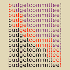 Budget Committee!